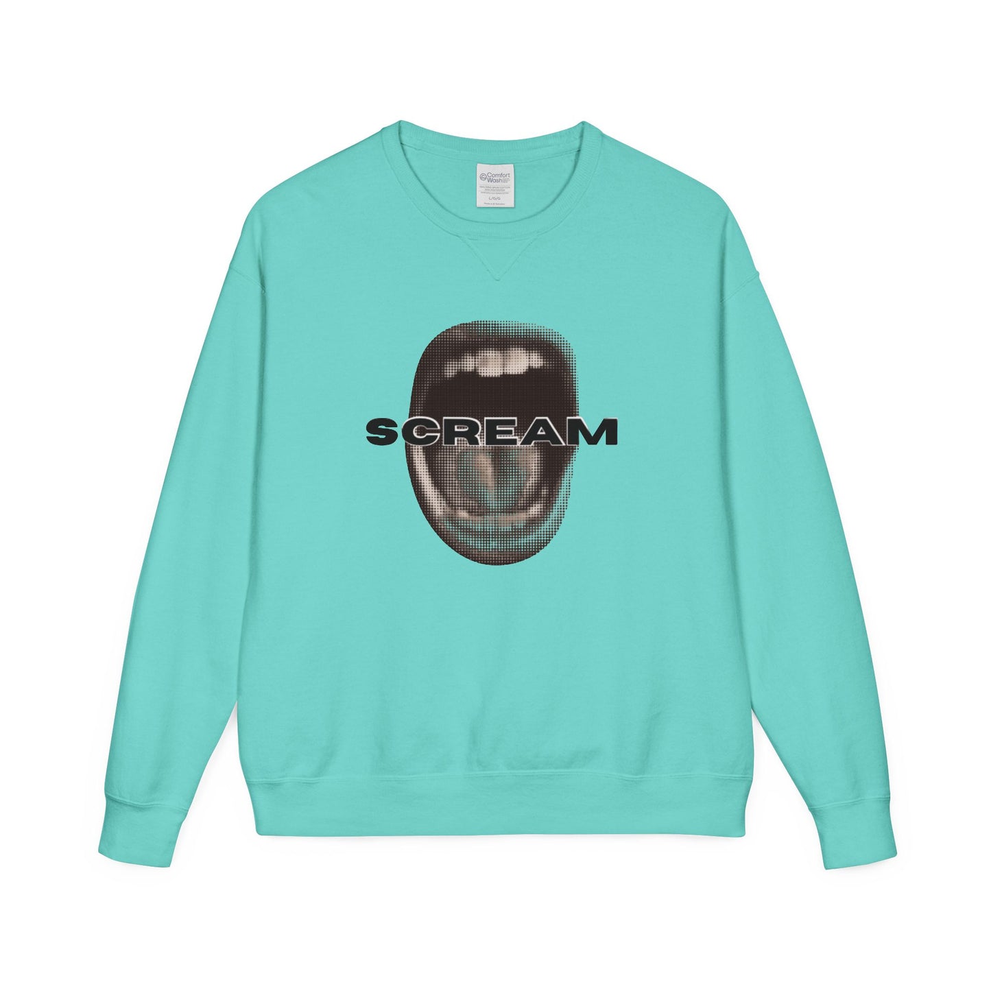 SCREAM - Unisex ComfortWash® Garment Dyed Crewneck Sweatshirt