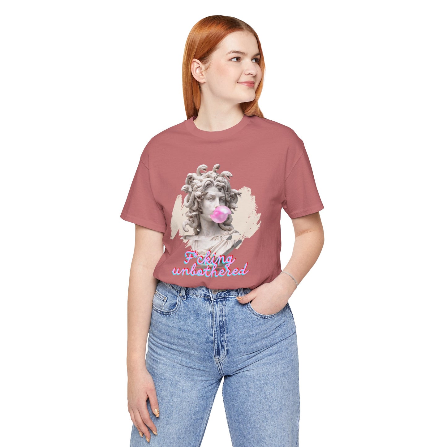 UNBOTHERED - Unisex Jersey Short Sleeve Tee