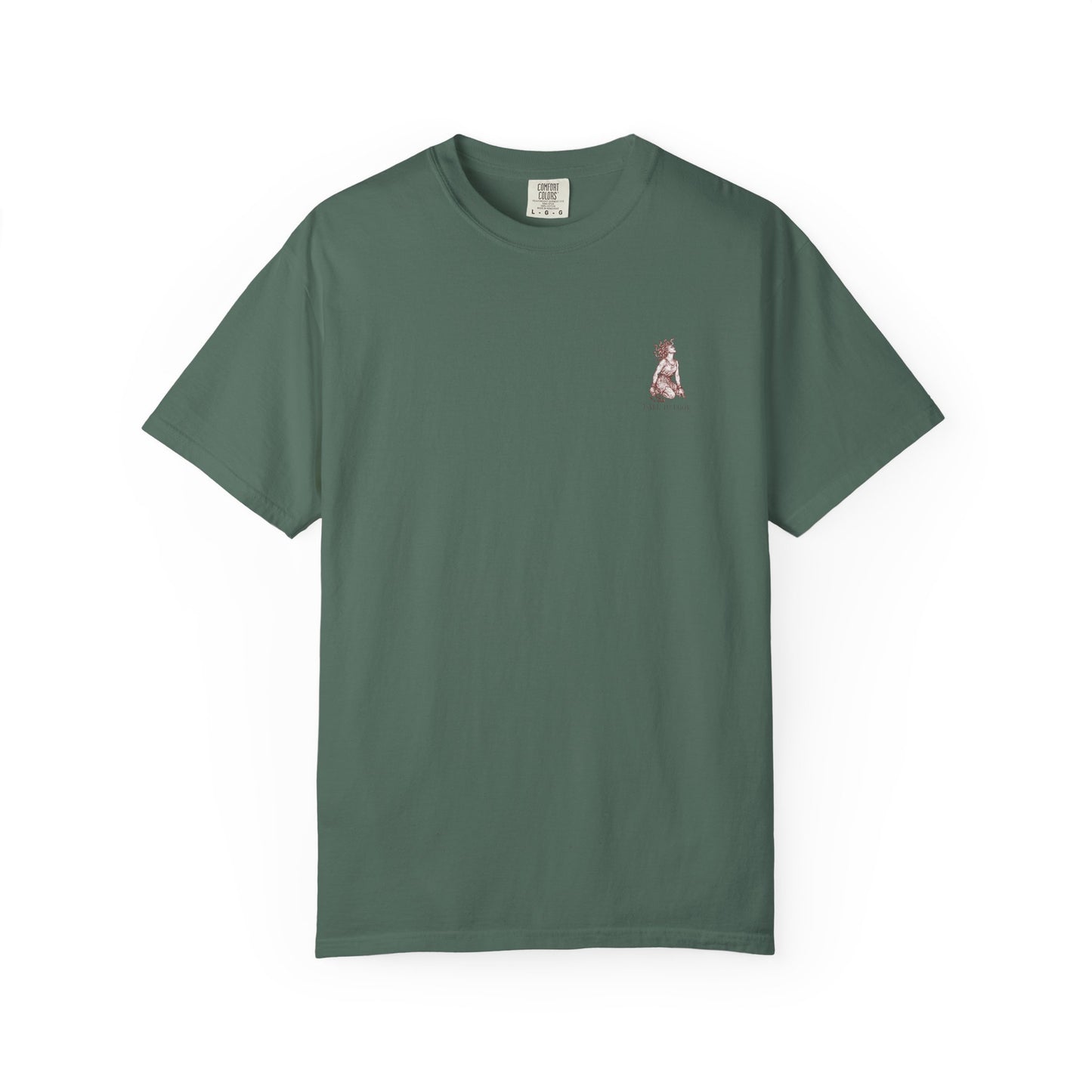 THE FATES - back design - Unisex Garment-Dyed T-shirt