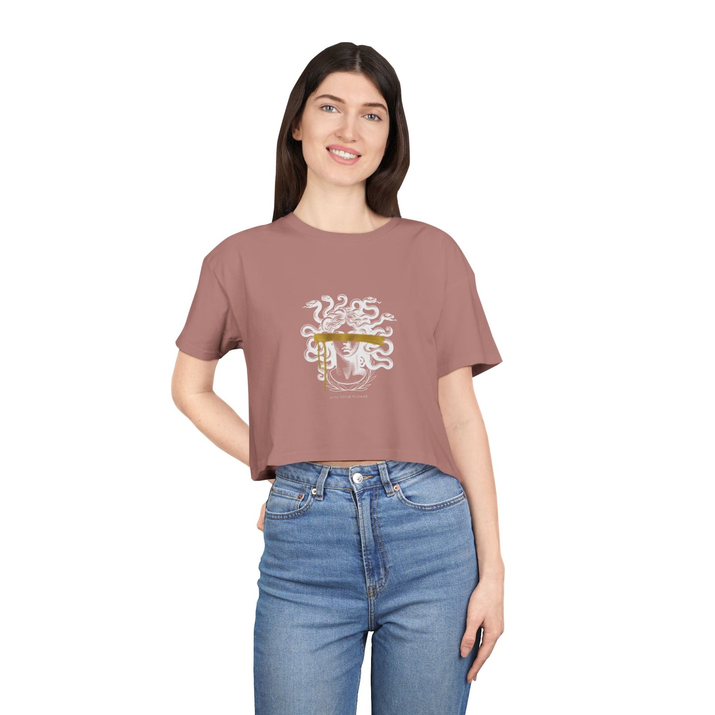Women's Crop Tee — Artist Logo Crop Top