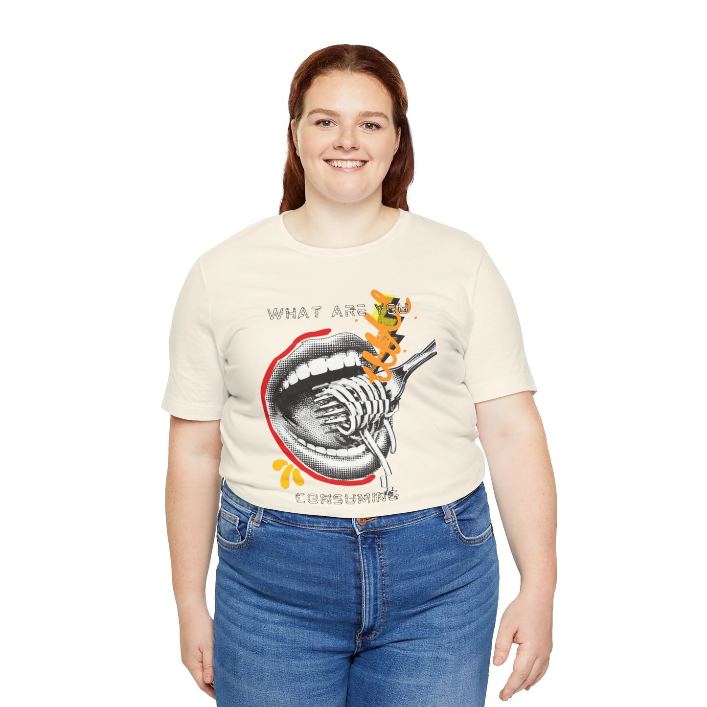 CONSUMING - Unisex Jersey Short Sleeve Tee