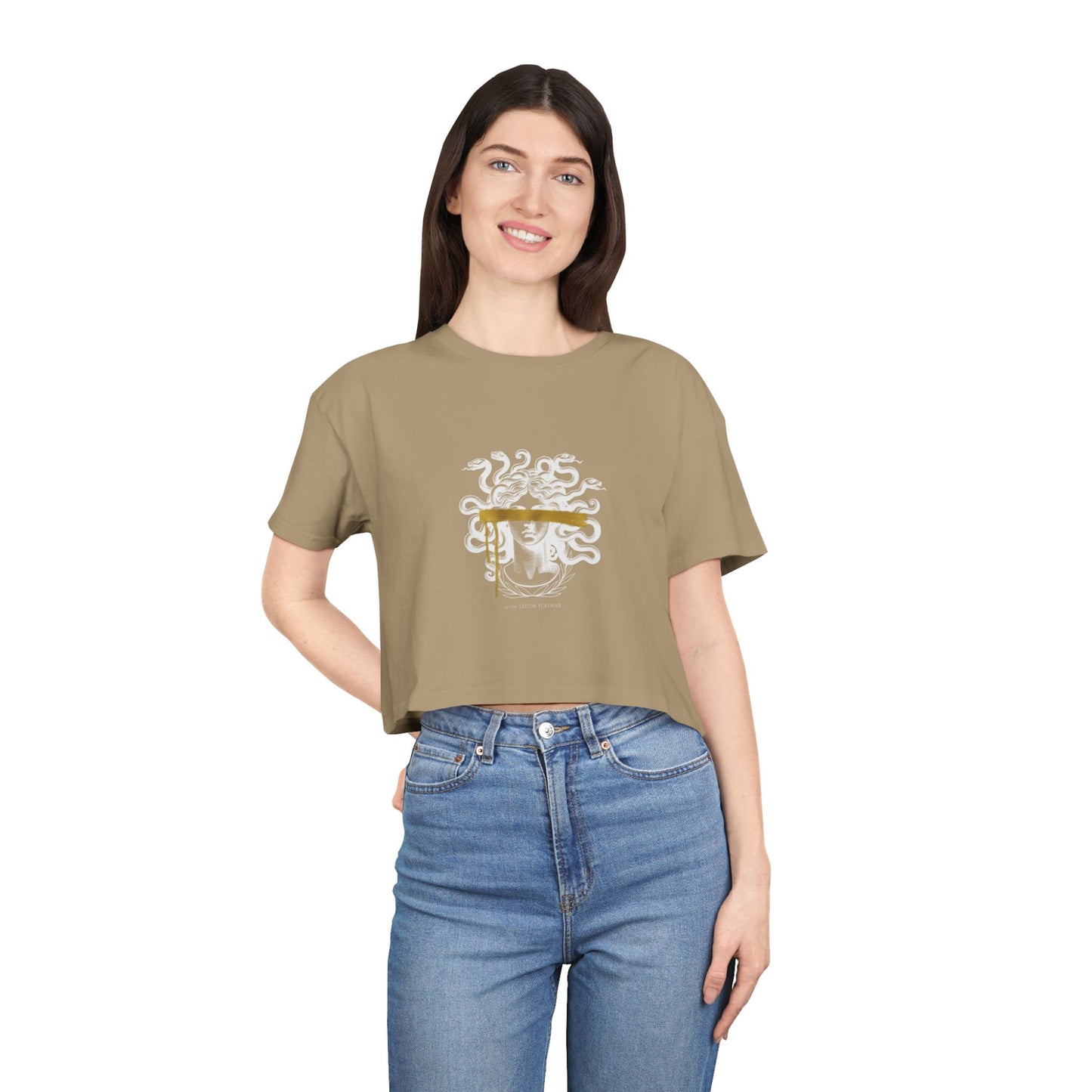 Women's Crop Tee — Artist Logo Crop Top