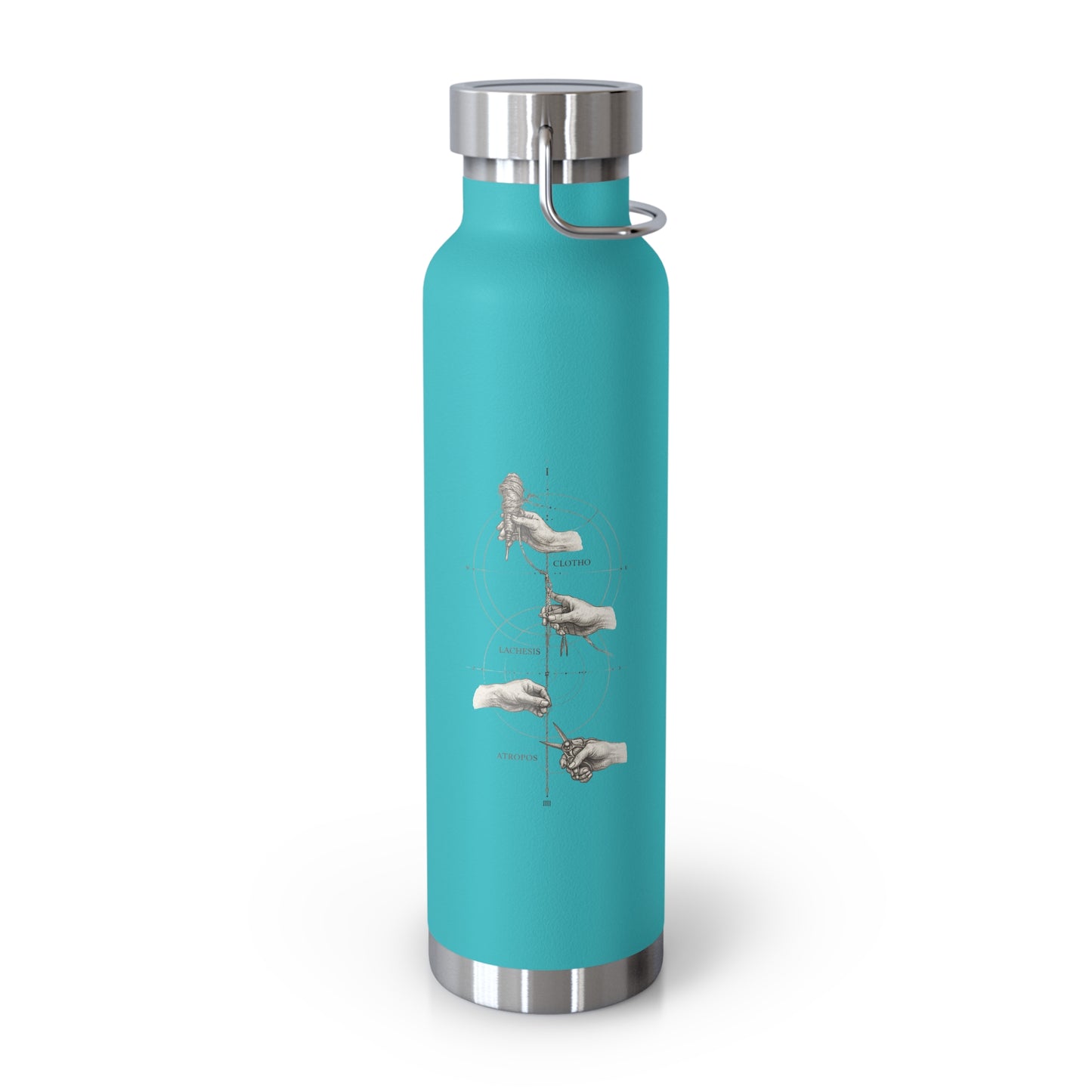 THE FATES - Copper Vacuum Insulated Bottle, 22oz