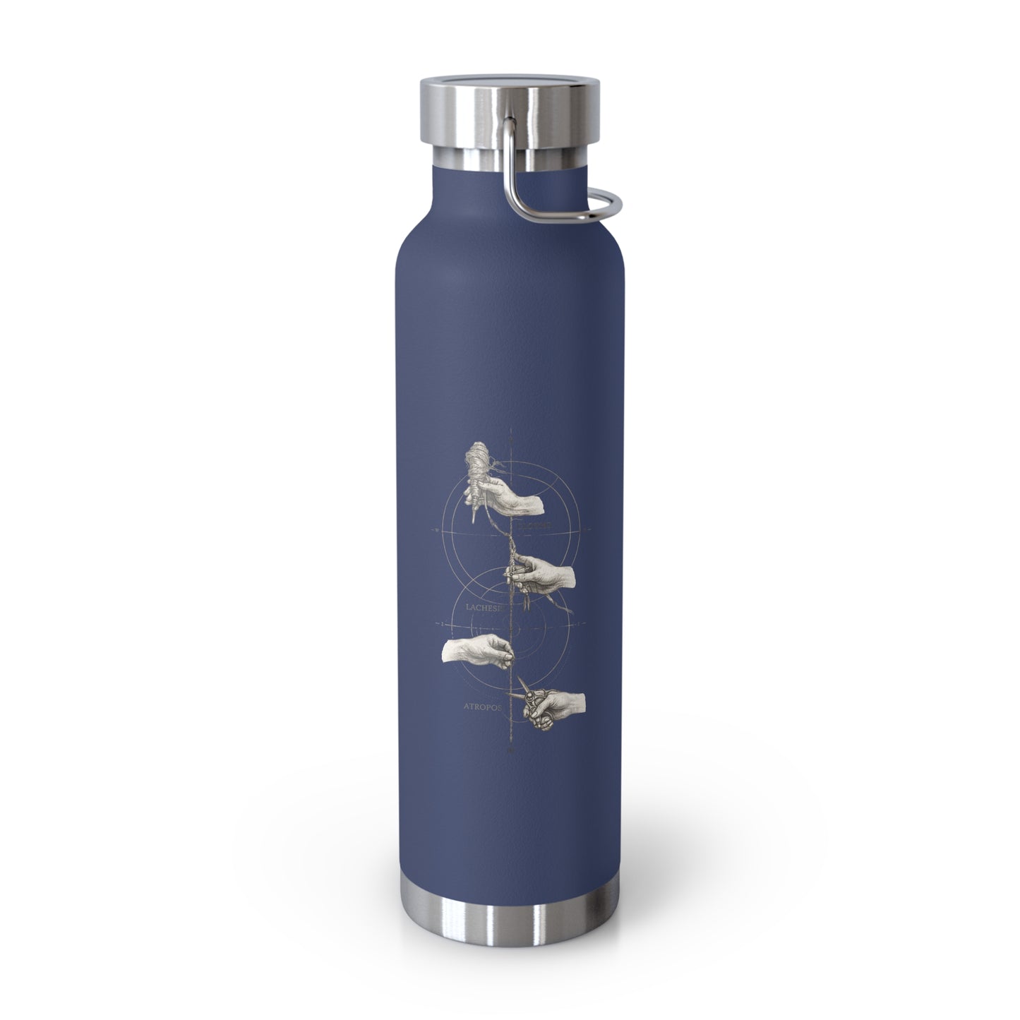 THE FATES - Copper Vacuum Insulated Bottle, 22oz