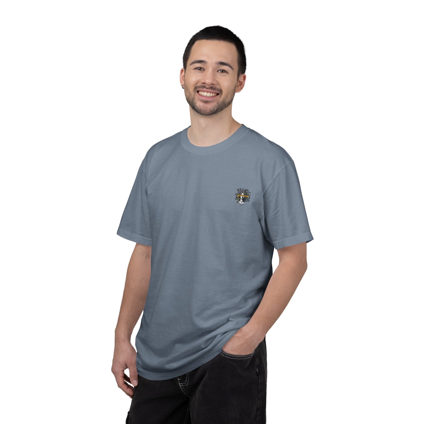 LETHE'S WAKE - back design - Unisex Garment-Dyed T-shirt