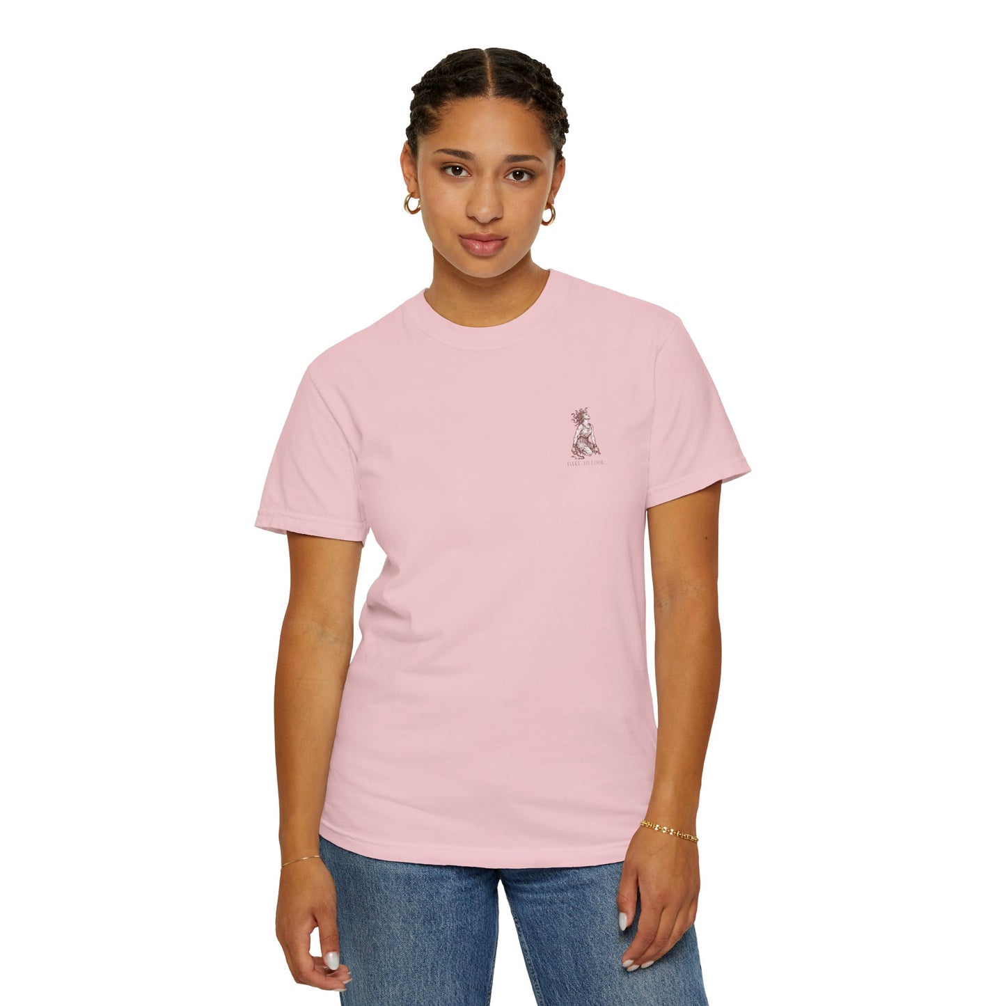 THE FATES - back design - Unisex Garment-Dyed T-shirt